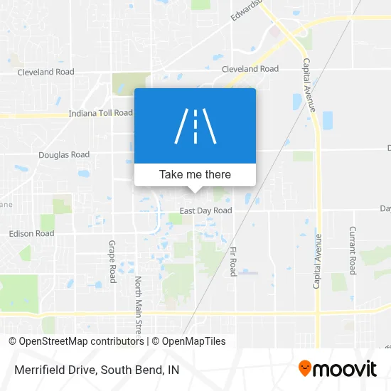 Merrifield Drive map