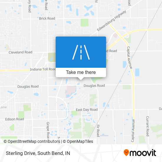 Sterling Drive map