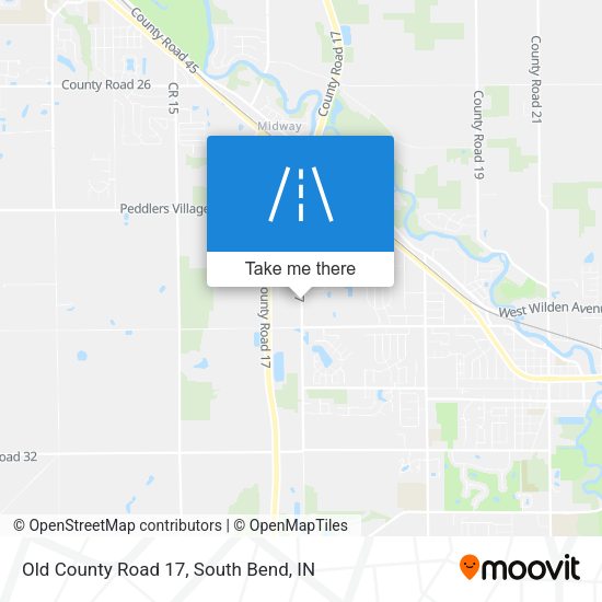 Mapa de Old County Road 17