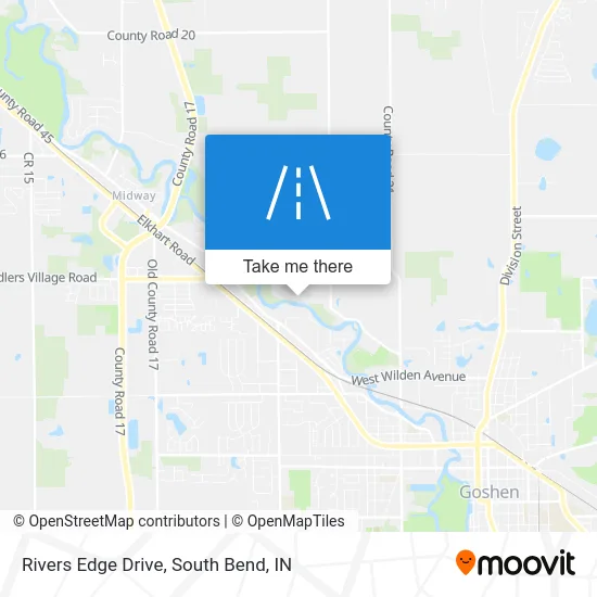 Rivers Edge Drive map