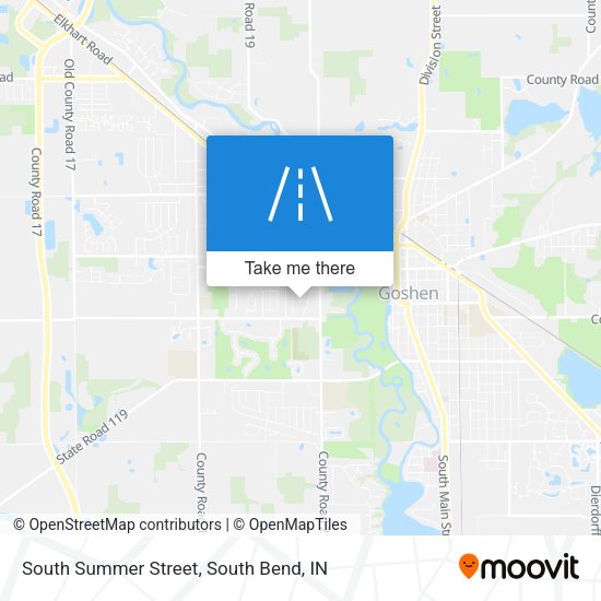 South Summer Street map
