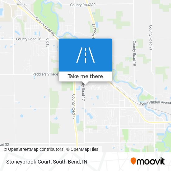 Stoneybrook Court map