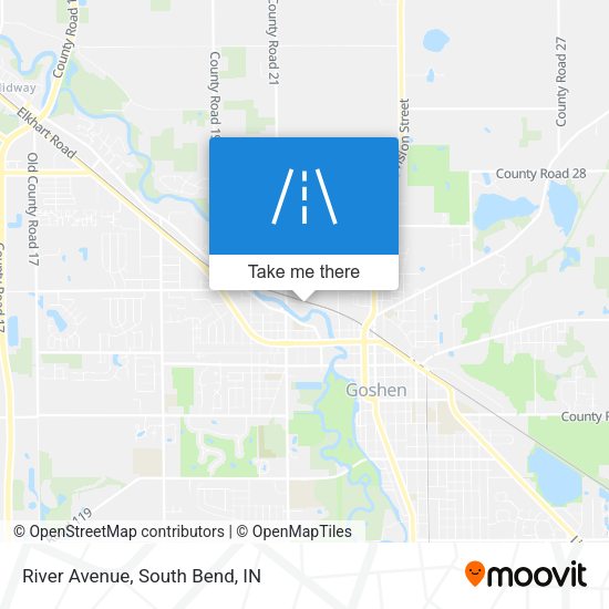 Mapa de River Avenue