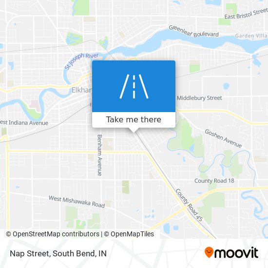 Nap Street map