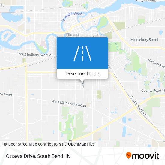 Ottawa Drive map