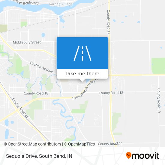 Sequoia Drive map