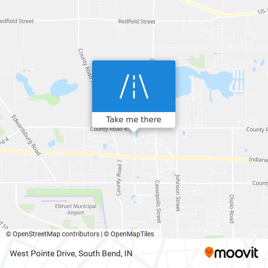 Mapa de West Pointe Drive