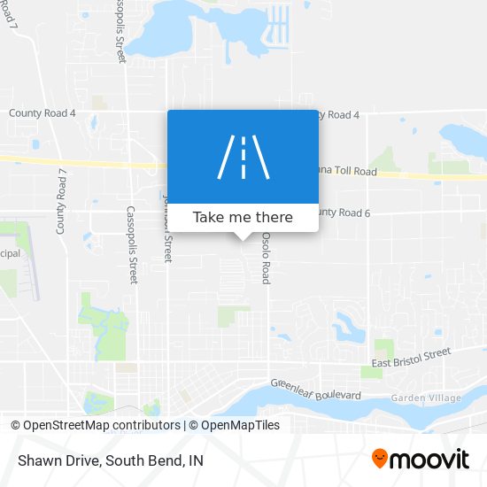 Shawn Drive map