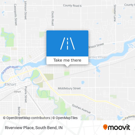 Riverview Place map