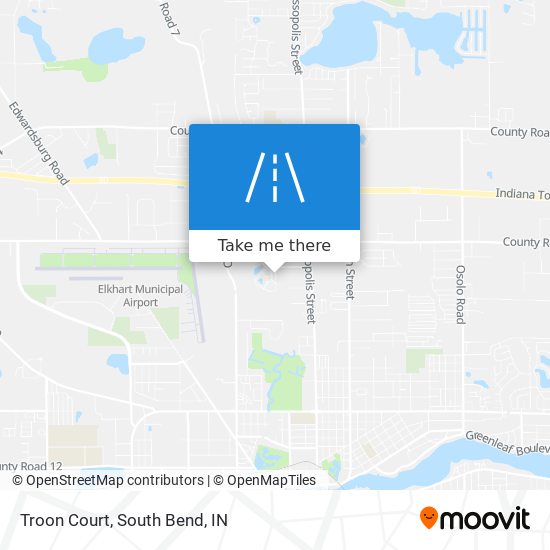 Troon Court map