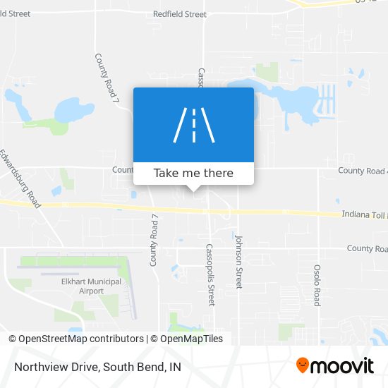 Mapa de Northview Drive