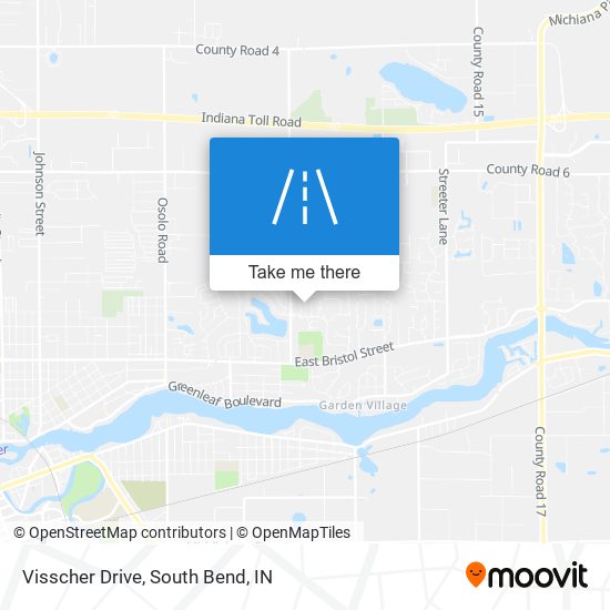 Mapa de Visscher Drive