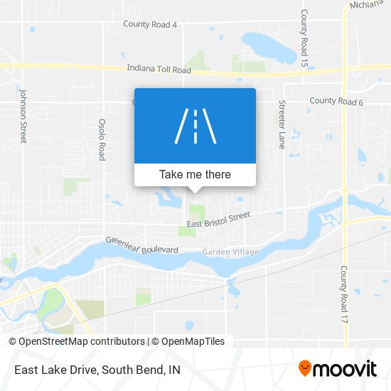 East Lake Drive map