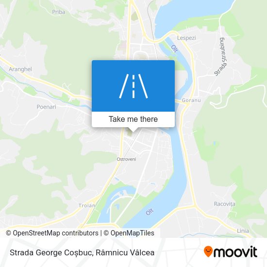 Strada George Coșbuc map
