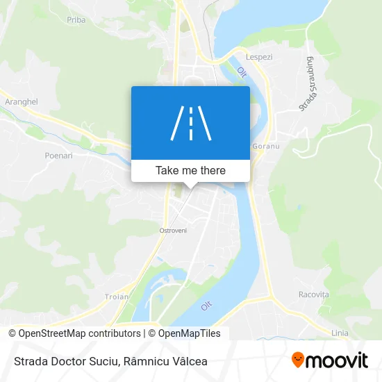 Strada Doctor Suciu map