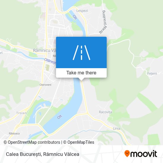 Calea București map