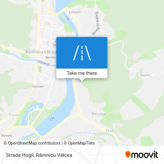 Strada Hogii map