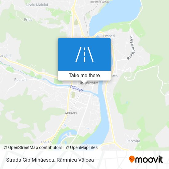 Strada Gib Mihăescu map
