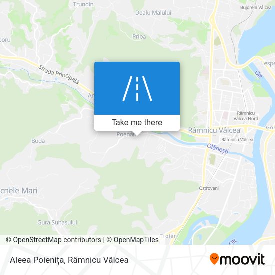 Aleea Poienița map