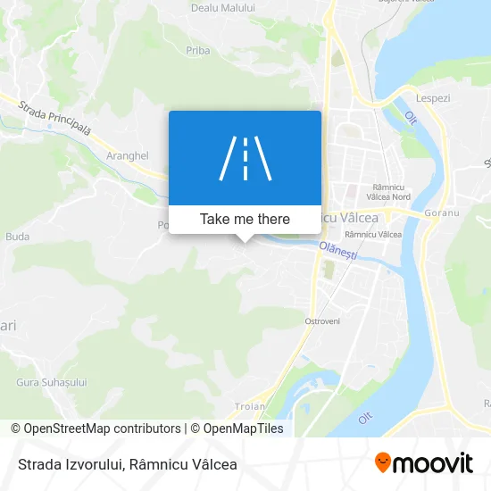 Strada Izvorului map