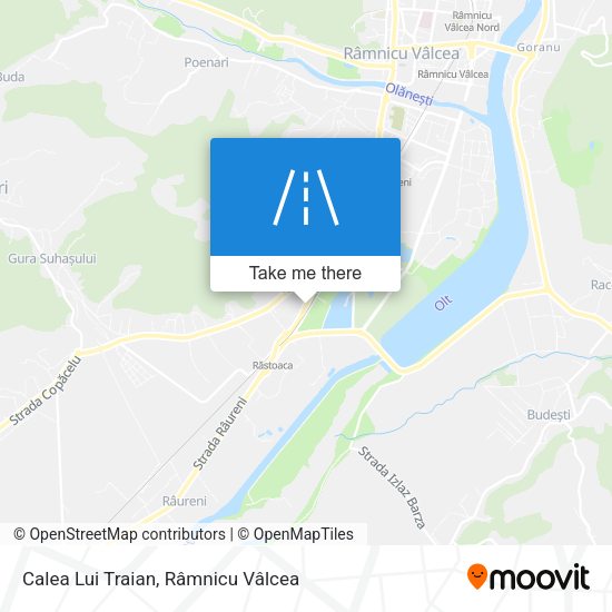 Calea Lui Traian map