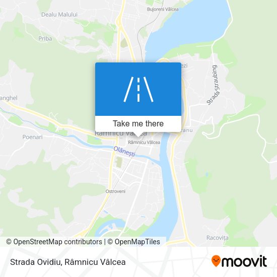Strada Ovidiu map