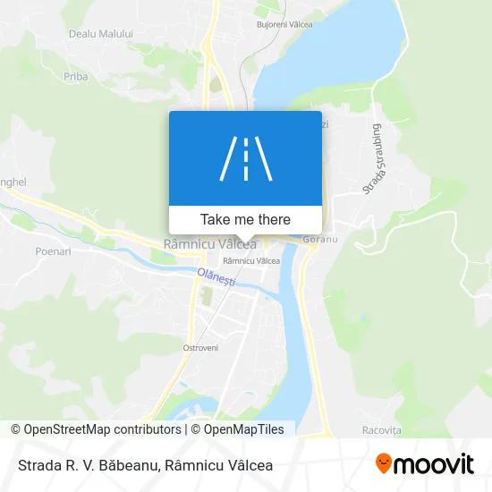Strada R. V. Băbeanu map