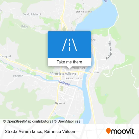 Strada Avram Iancu map