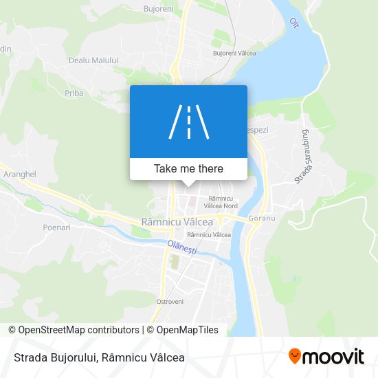 Strada Bujorului map