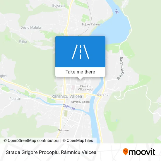 Strada Grigore Procopiu map