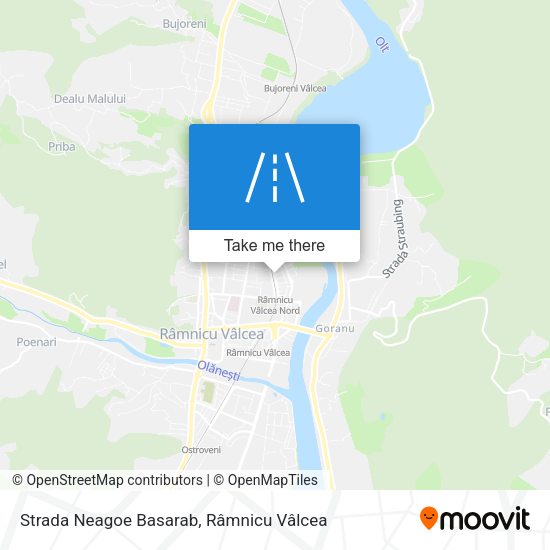 Strada Neagoe Basarab map
