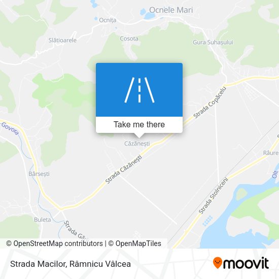 Strada Macilor map