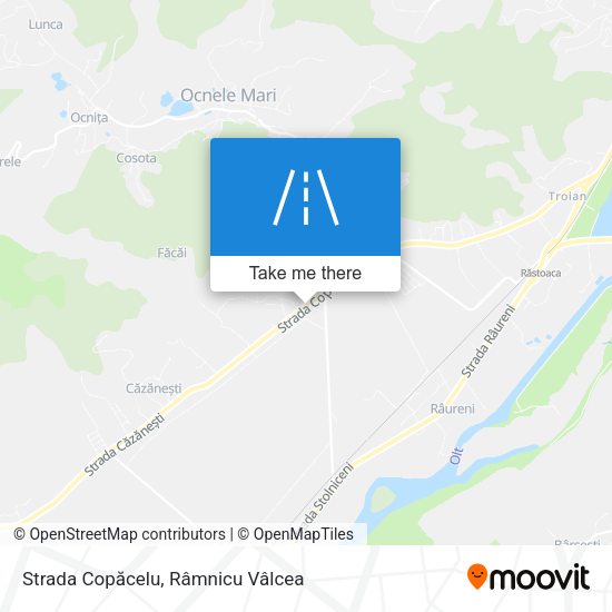 Strada Copăcelu map