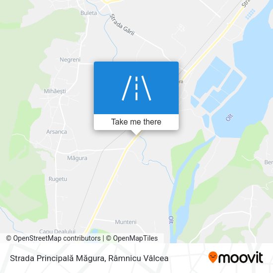 Strada Principală Măgura map