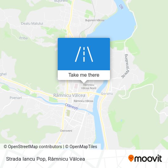 Strada Iancu Pop map
