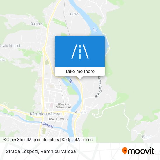 Strada Lespezi map