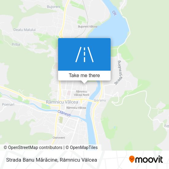 Strada Banu Mărăcine map