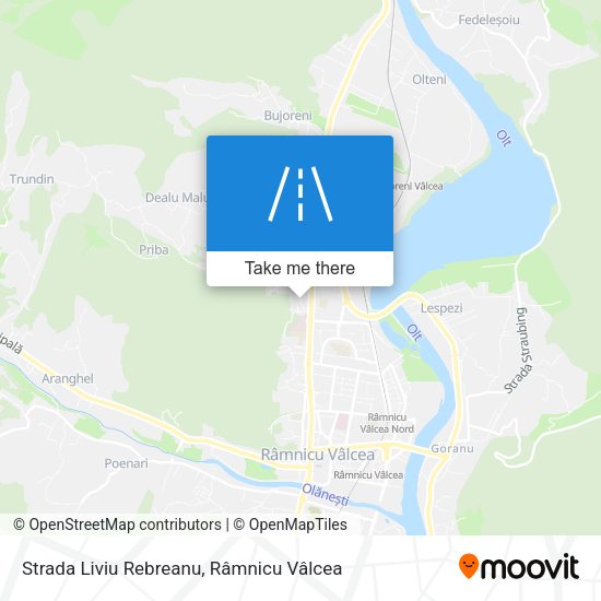 Strada Liviu Rebreanu map