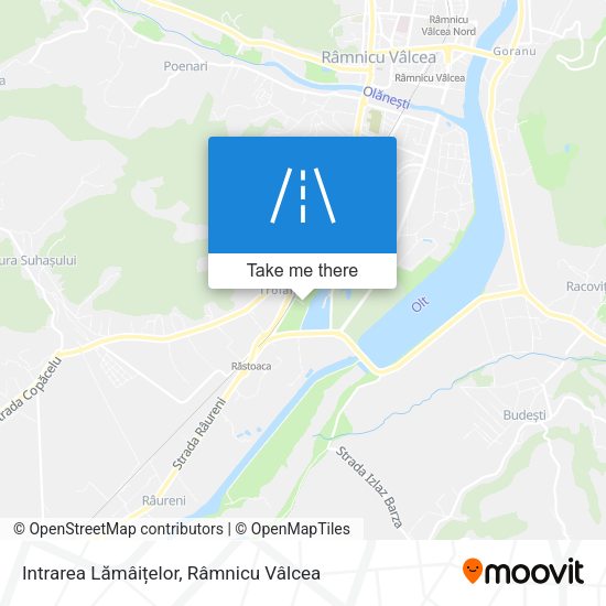 Intrarea Lămâițelor map