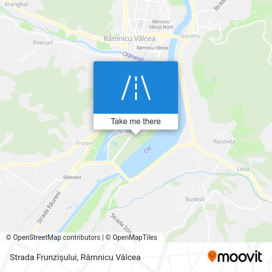 Strada Frunzișului map
