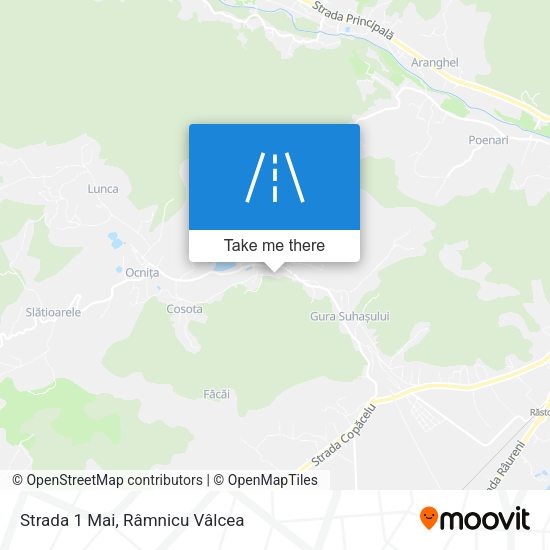Strada 1 Mai map