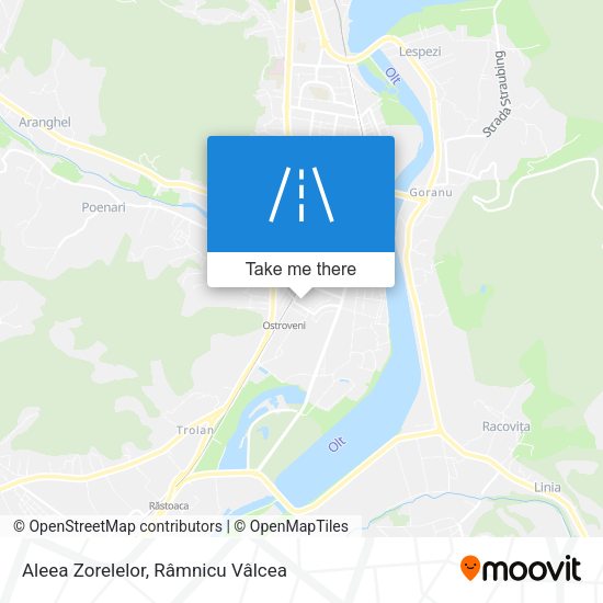 Aleea Zorelelor map