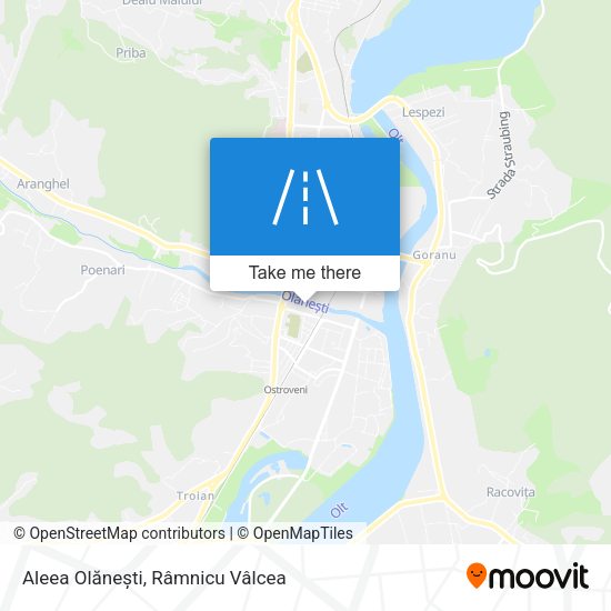 Aleea Olănești map