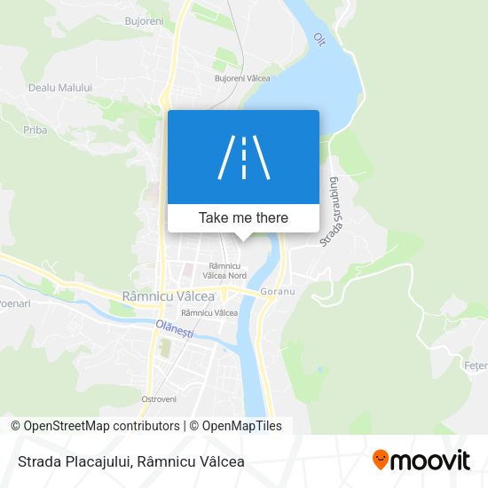 Strada Placajului map
