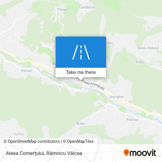 Aleea Comerțului map