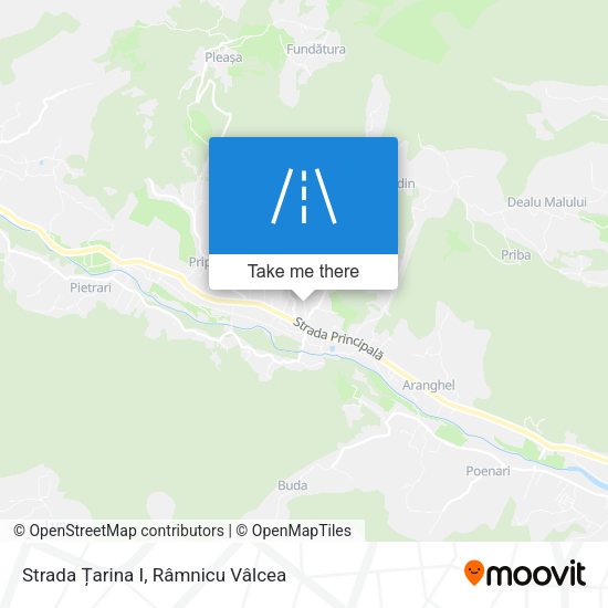 Strada Țarina I map