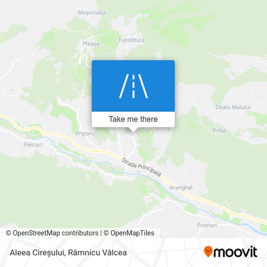 Aleea Cireșului map