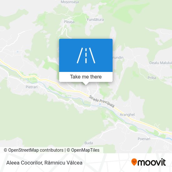 Aleea Cocorilor map