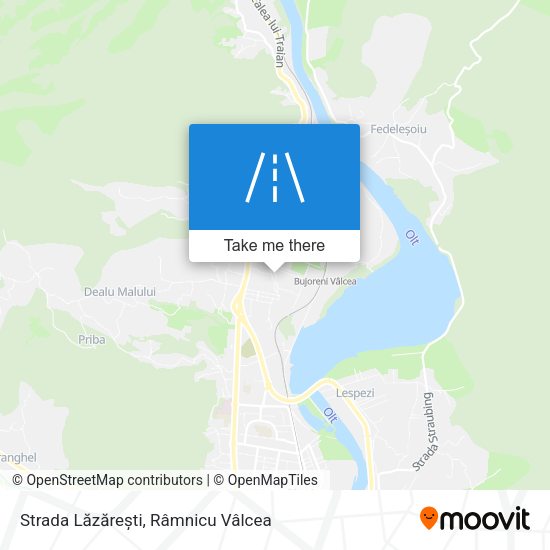 Strada Lăzărești map