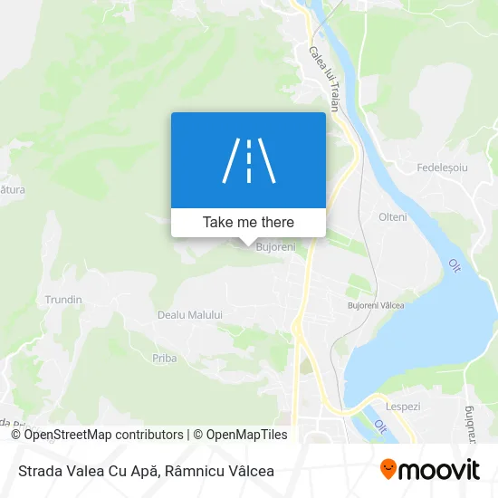 Strada Valea Cu Apă map